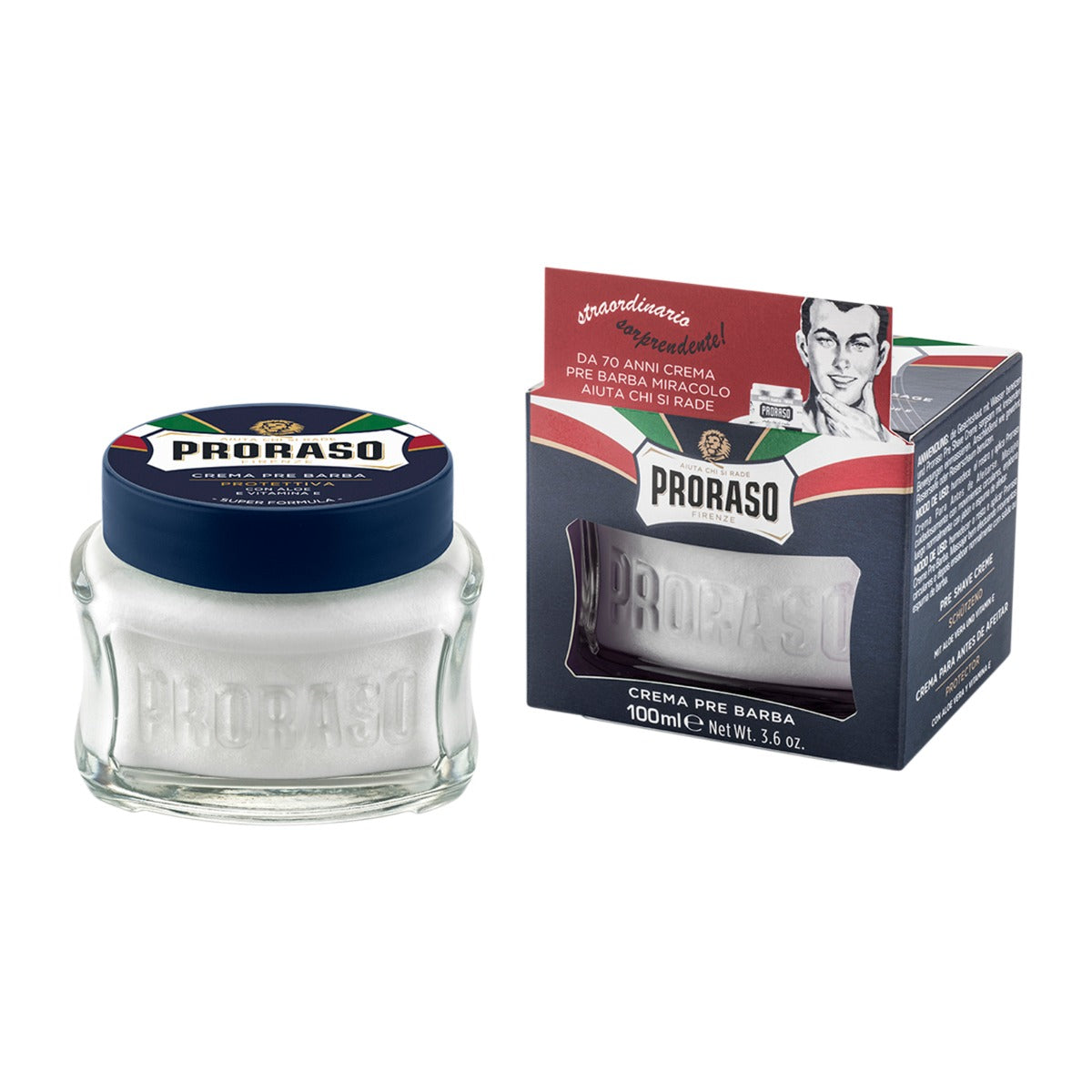 Proraso Pre-Shave Cream: Protective, 100ml