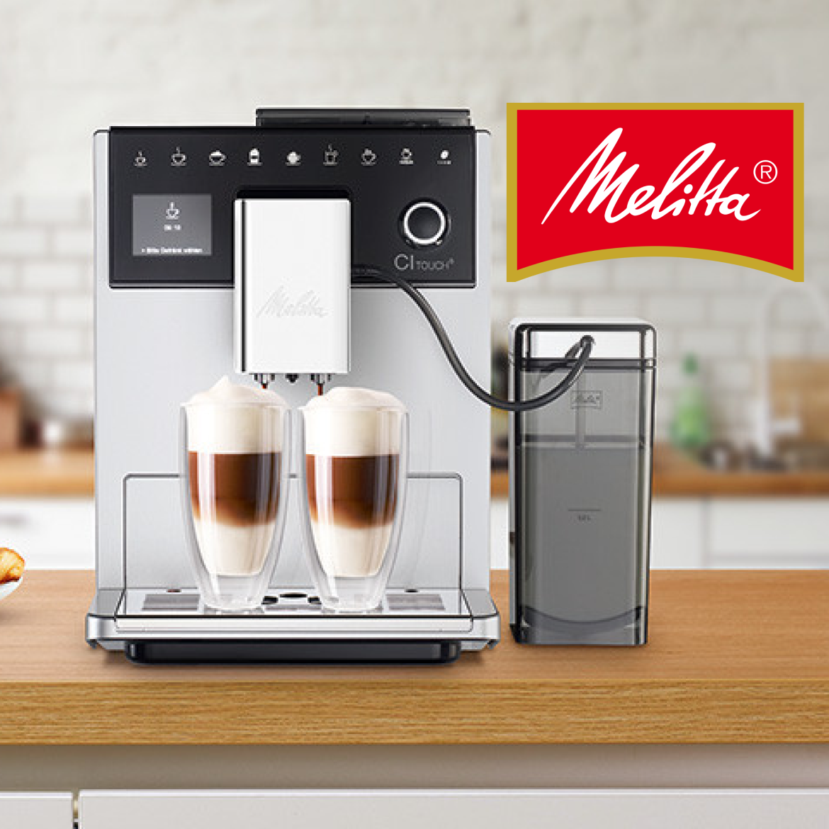Melitta Purista Pure Black, Machine à café en grains