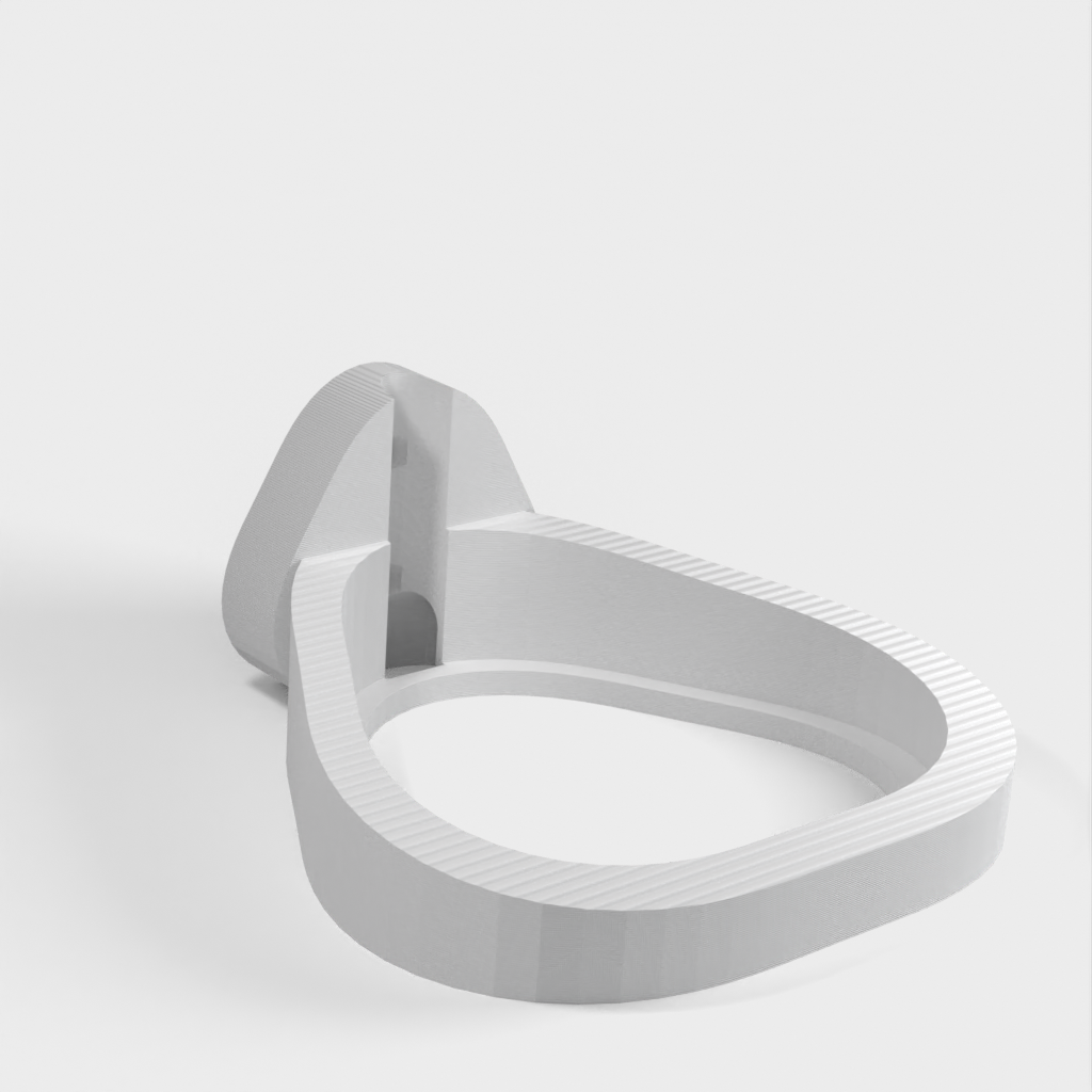 Steckdosen-Halterung für die Hue Bridge aus dem 3D-Drucker 