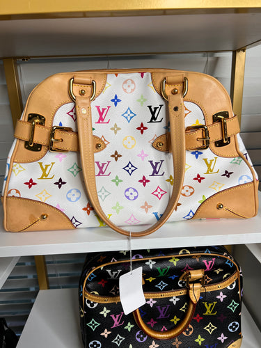 Louis Vuitton x Takashi Murakami Multicolour Trouville Bag – Break