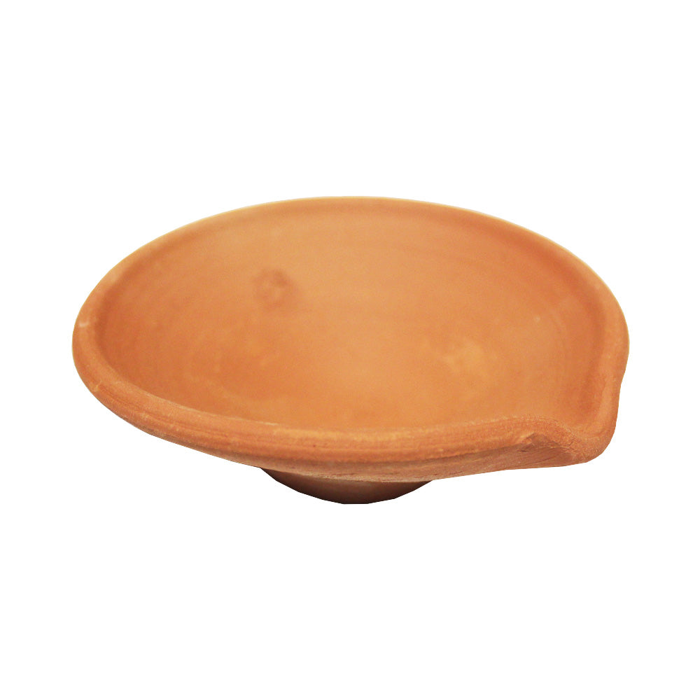 big earthen diya