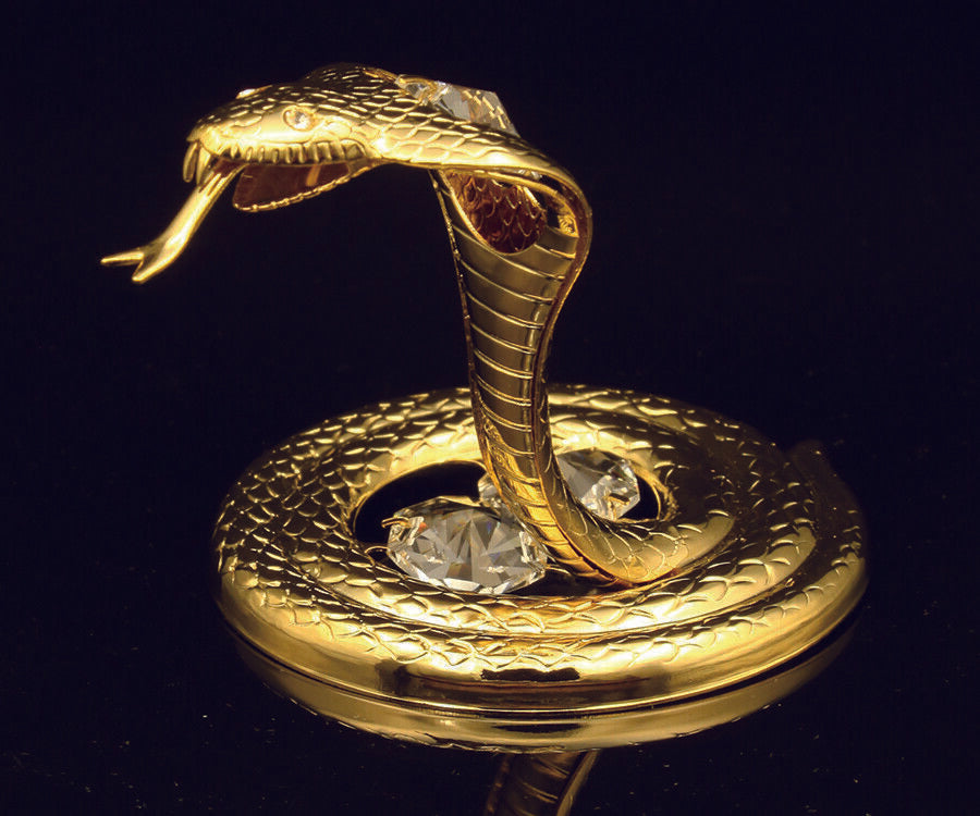 swarovski snake figurine