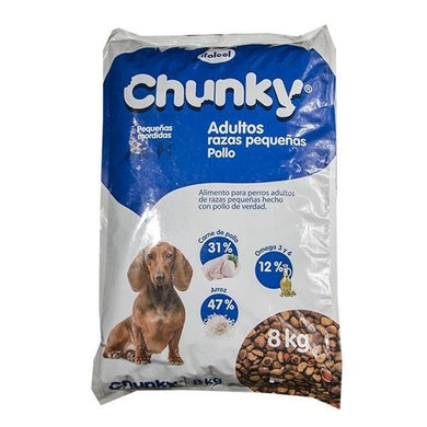 Chunky Adultos Pollo Razas Pequeñas Alimento para Perros Italcol
