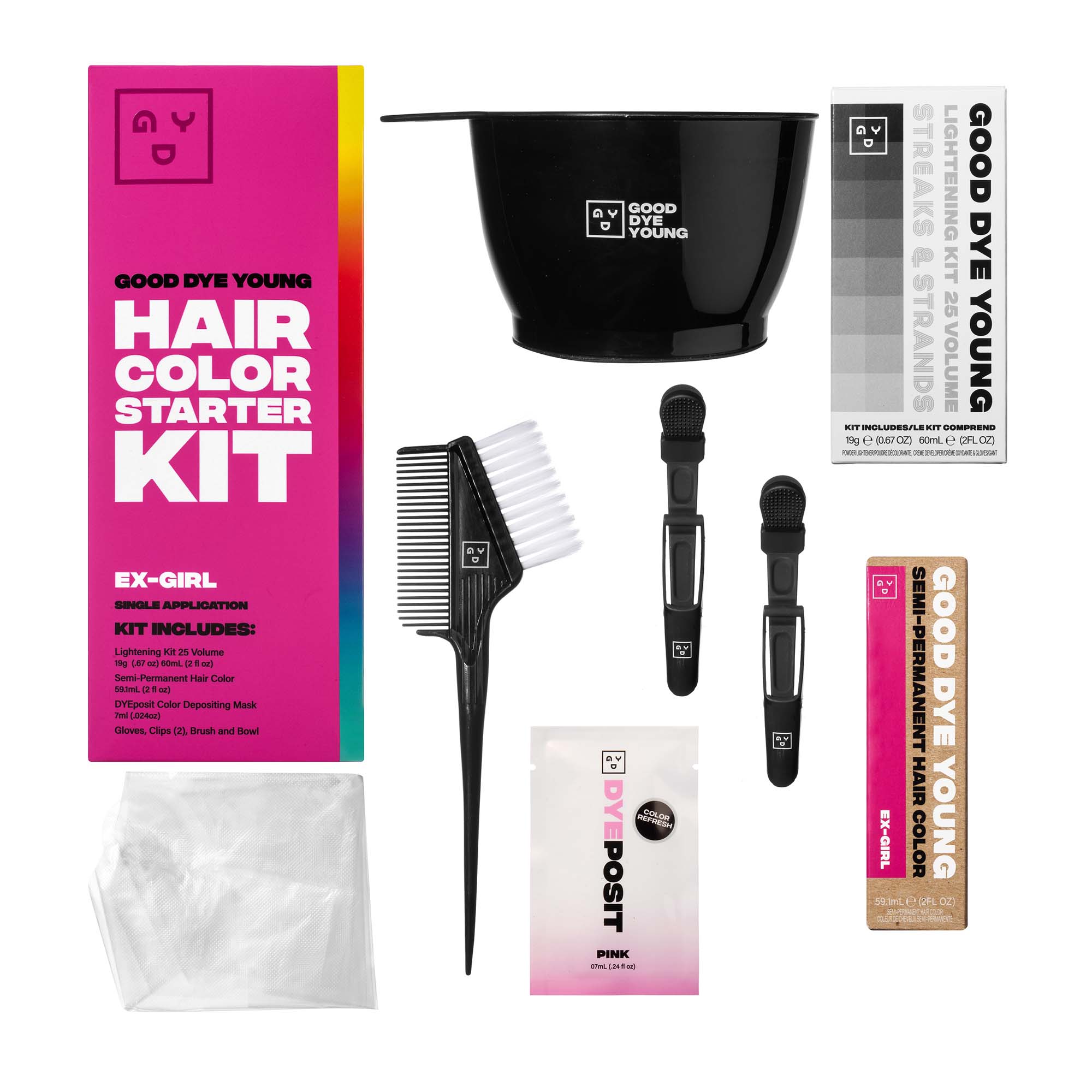 Hair Color Starter Kit - Ex-Girl