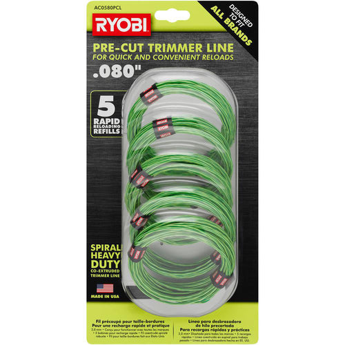 Picture of .080" Pre-Cut Spiral Line (5-Pack)