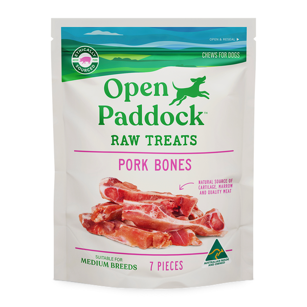 are raw pork bones okay for dogs