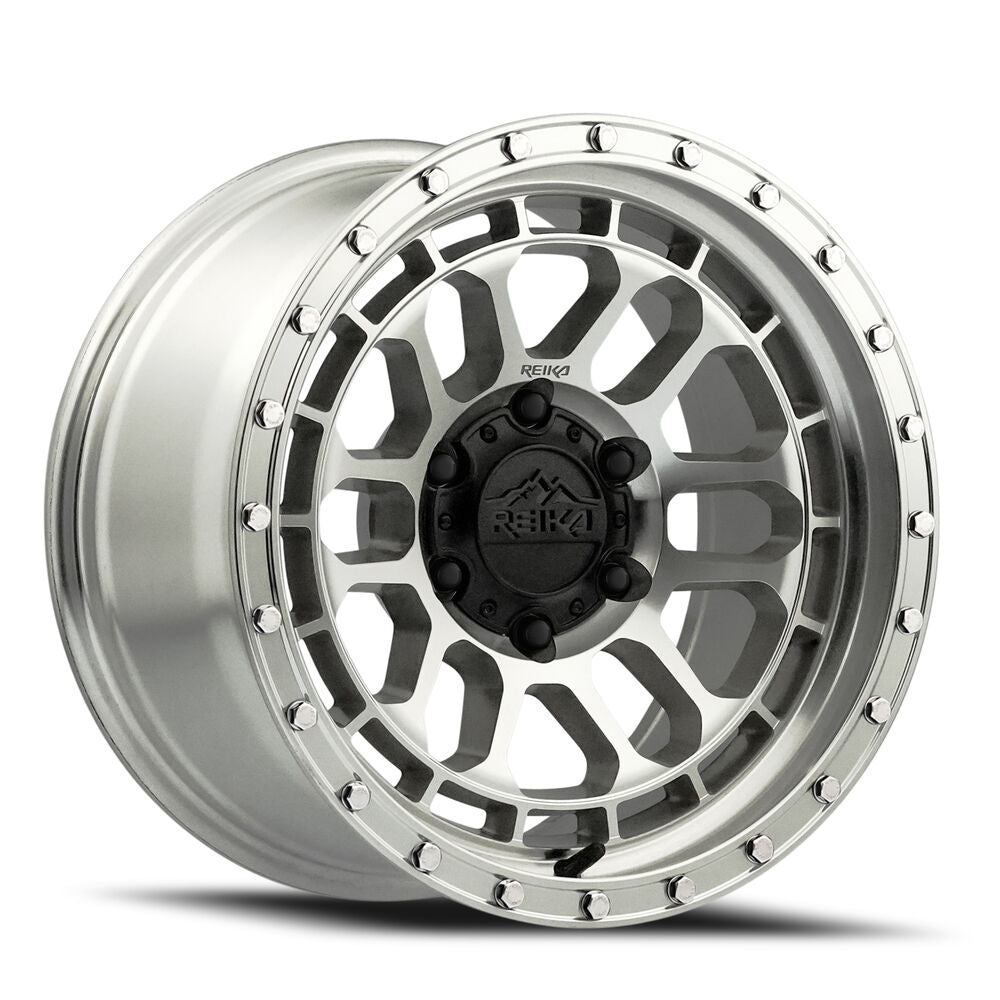 R Rambler Machined Clear 17x9