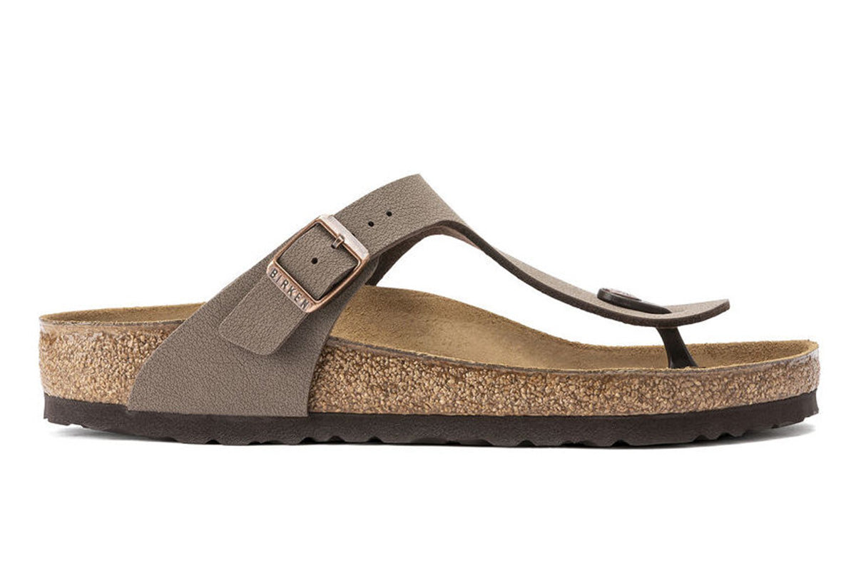 Birkenstock Gizeh R Stone Birkibuc Womens