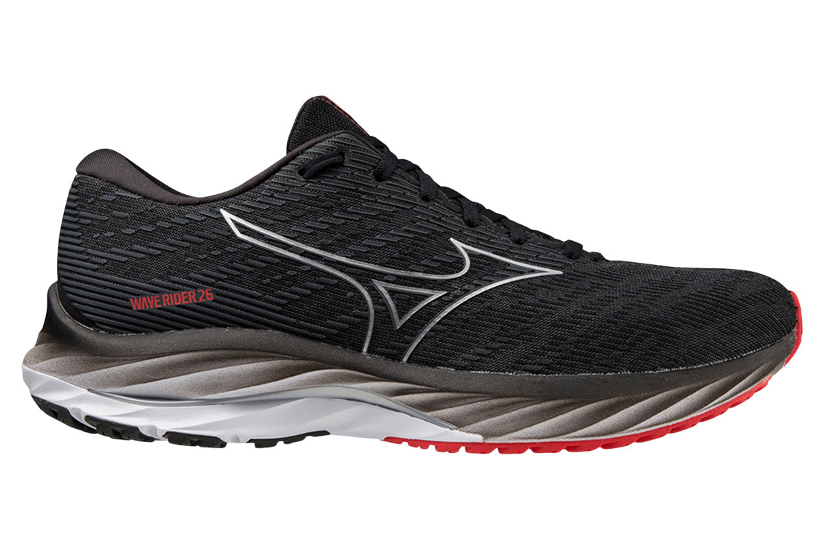 Mizuno Wave Rider 10 'Knitsugi Pack' Shoes - Nimbus Cloud/Black