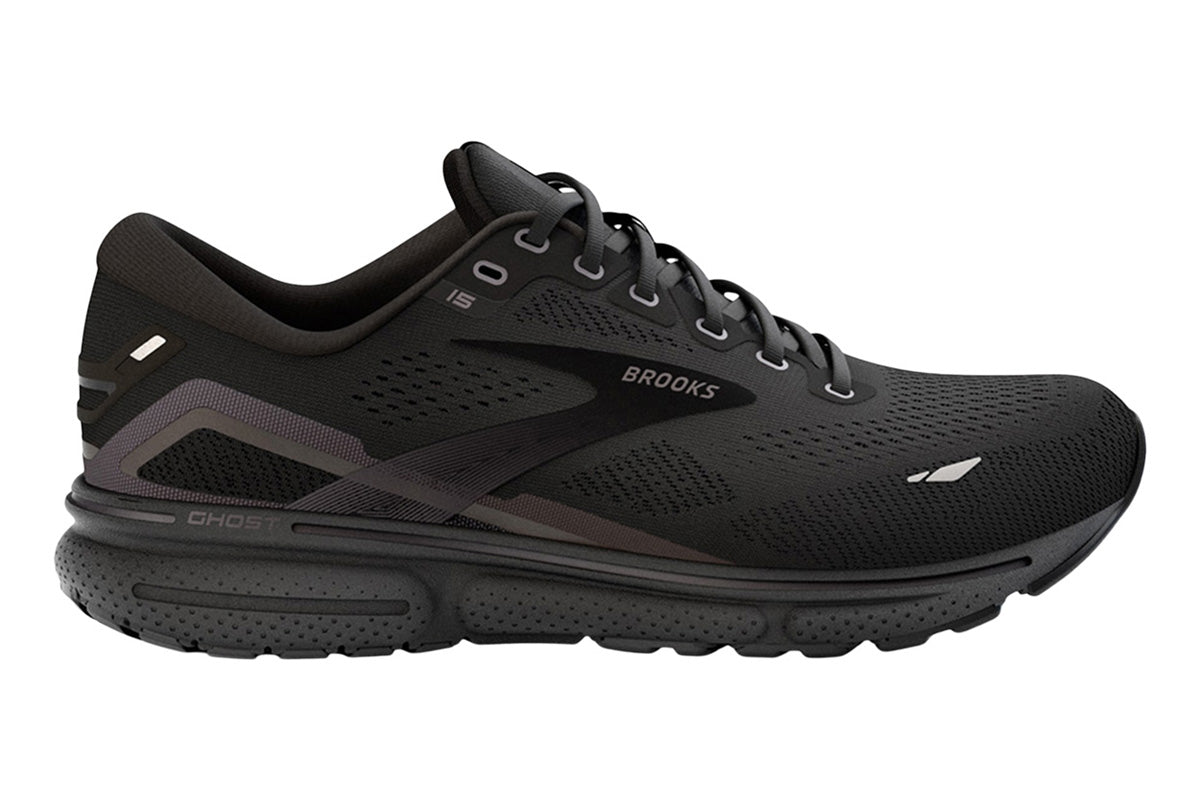 Brooks Ghost 15 2A Black/Black/Ebony Womens