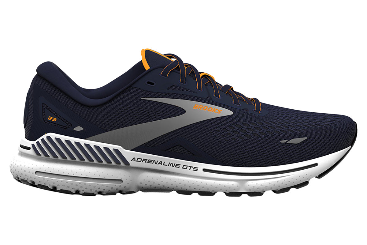 Brooks Adrenaline GTS 23 D Navy/Saffron Mens