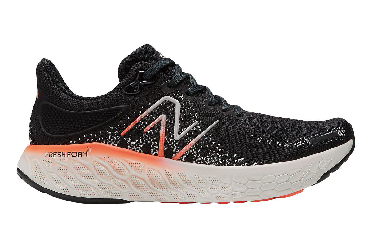 New Balance 1080V12 B Black/Coral Womens