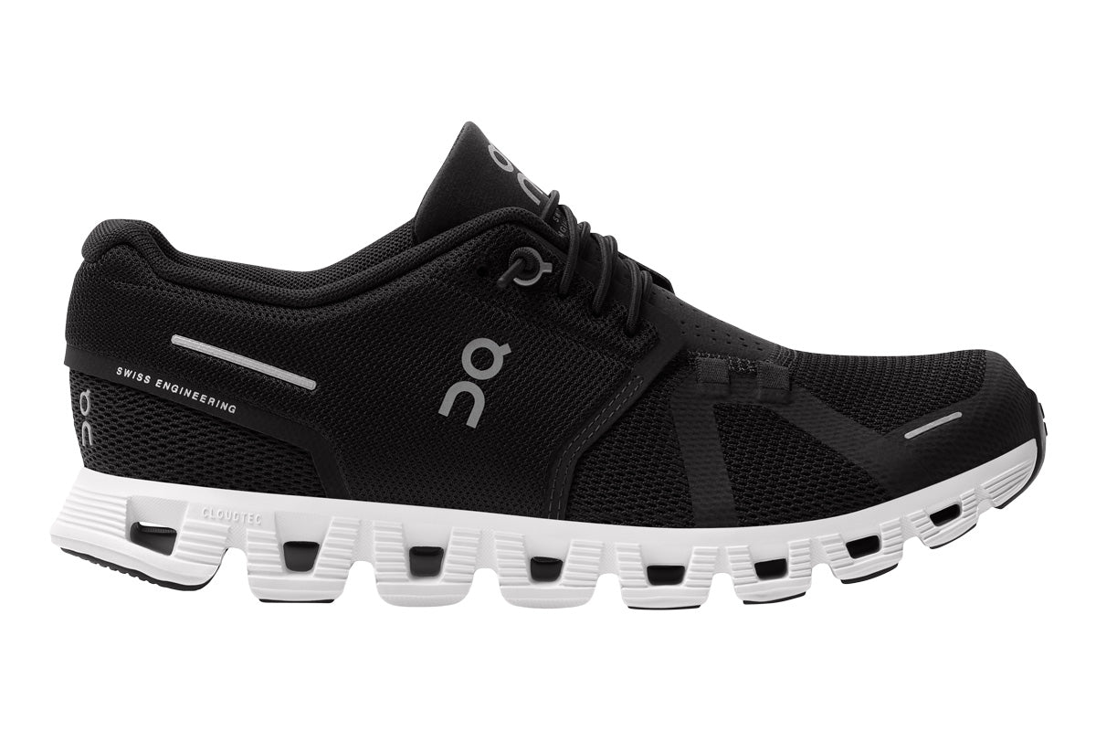 On Cloud 5 B Black/White Womens