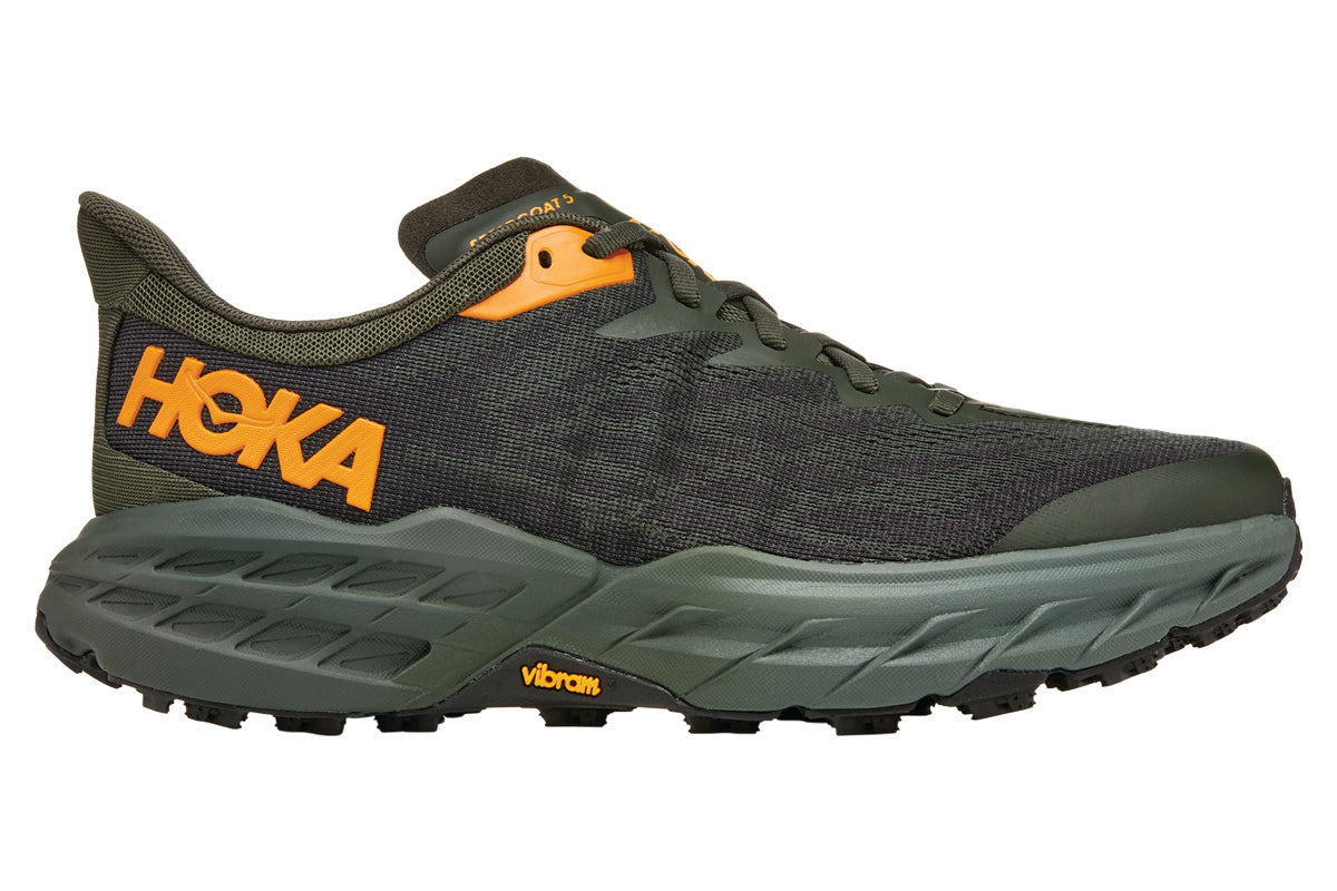 Hoka Speedgoat 5 2E Castlerock/Flame Mens