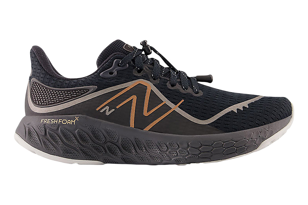 New Balance 1080V12 B Black/Metallic Gold Womens