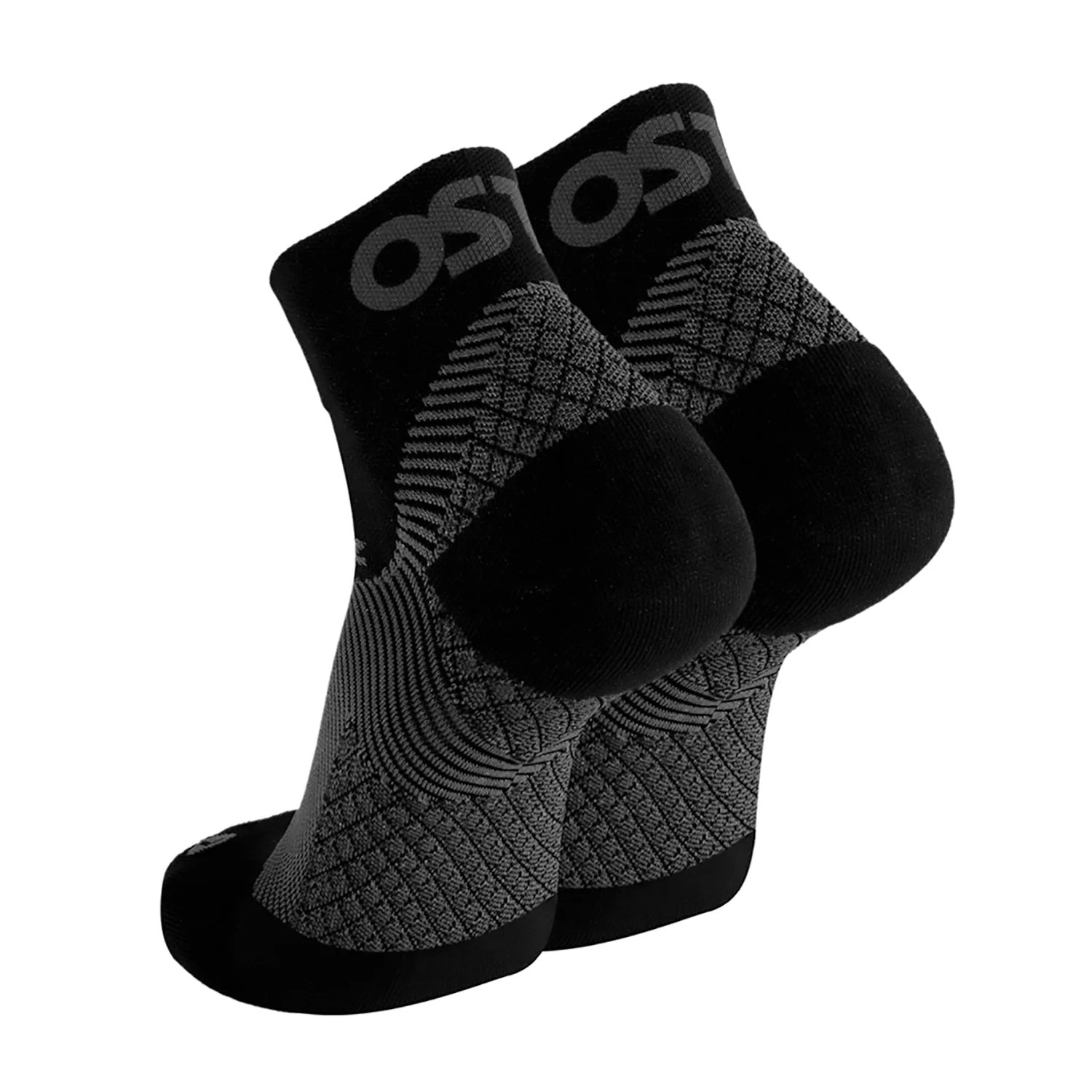 OS1st FS4 Quarter Crew Socks White Unisex