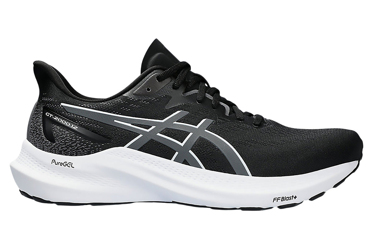 Asics GT-2000 12 2E Black/Black Mens