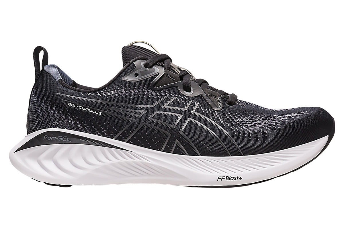 Asics Gel-Cumulus 25 D Black/Carrier Grey Mens