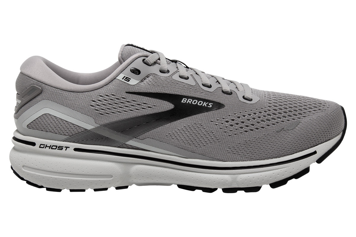 Brooks Ghost 15 2E Black/White Mens