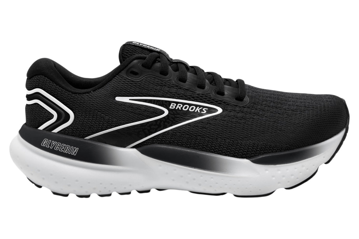 Brooks Glycerin 21 D Black/Grey/White Mens