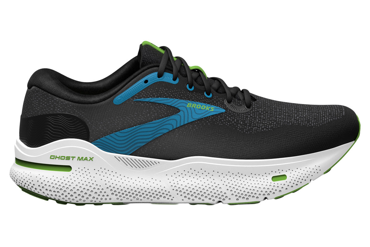 Brooks Ghost MAX 2E Black/Atomic Blue/Jas Mens