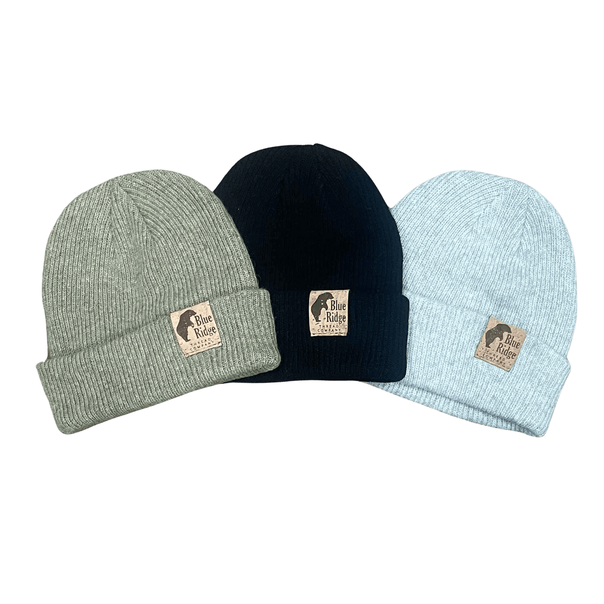 Bountiful Merino Wool Beanies with Upcycled Leather Tags — THE