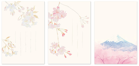 季節の絵はがき　桜　各種