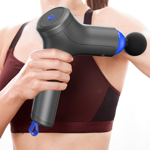 Muscle Massage Gun for Athletes Deep Tissue Back Massager w/ High Torque  Brushless Motor for Back Pain, Shoulder, Neck, Body, All Muscles Recover &  Massage