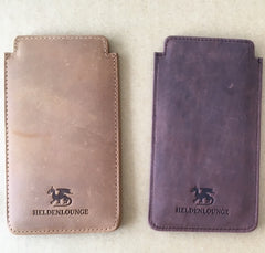 Leather smartphone case