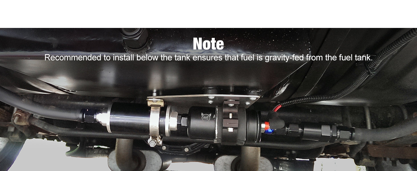 EVIL ENERGY External Inline Fuel Pump