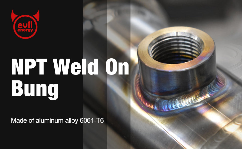 EVIL ENERGY Aluminum weld on bung