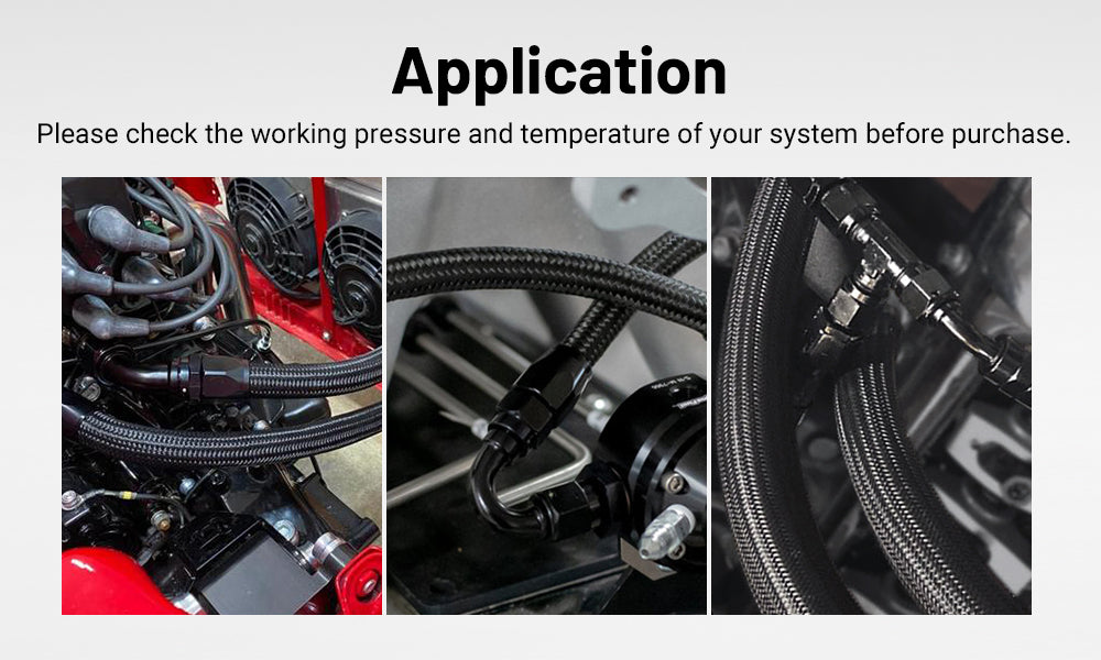 EVIL ENERGY CPE Nylon Braided Fuel Hose Line