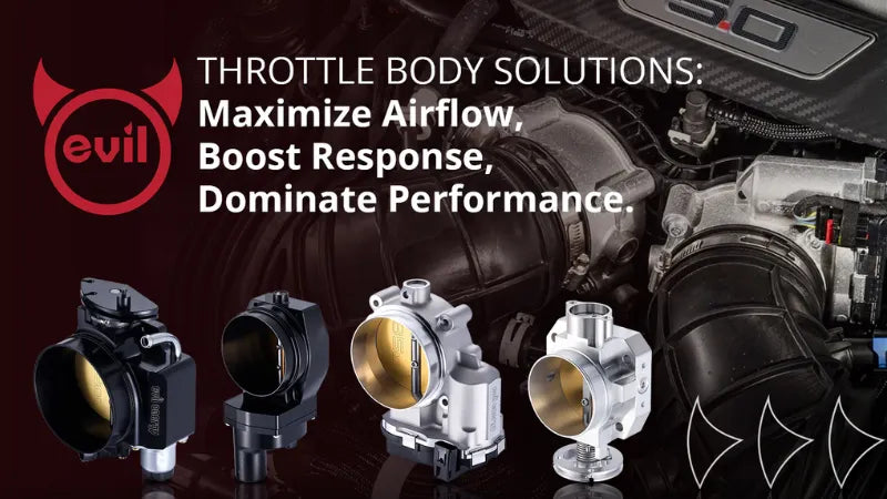 High-performance Throttle Body solutions by Evil Energy to maximize airflow, boost response, and dominate performance.