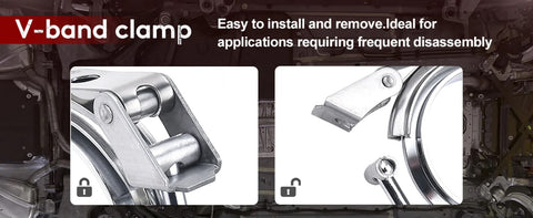 Easy to install and remove. ldeal for applications requiring frequent disassembly