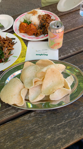 The delicious food at Nongkrong Fest in Collingwood Yards