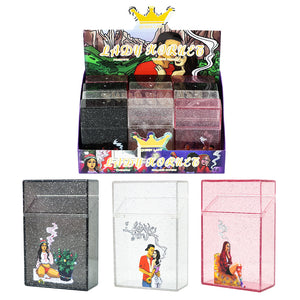 Lady Hornet 长度92mm塑料烟盒 多色多款图案 Cigarette Case