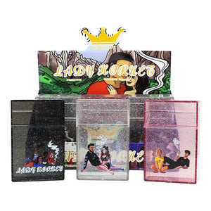 Lady Hornet 长度92mm塑料烟盒 多色多款图案 Cigarette Case