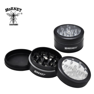 开窗三层磨烟器金属直径53mm 研磨器 herb Grinder