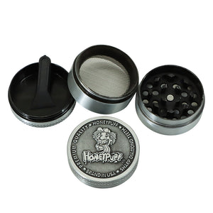 跨境新款 4层40mm锌合金磨烟器 小号金属磨烟器 研磨器 Grinder