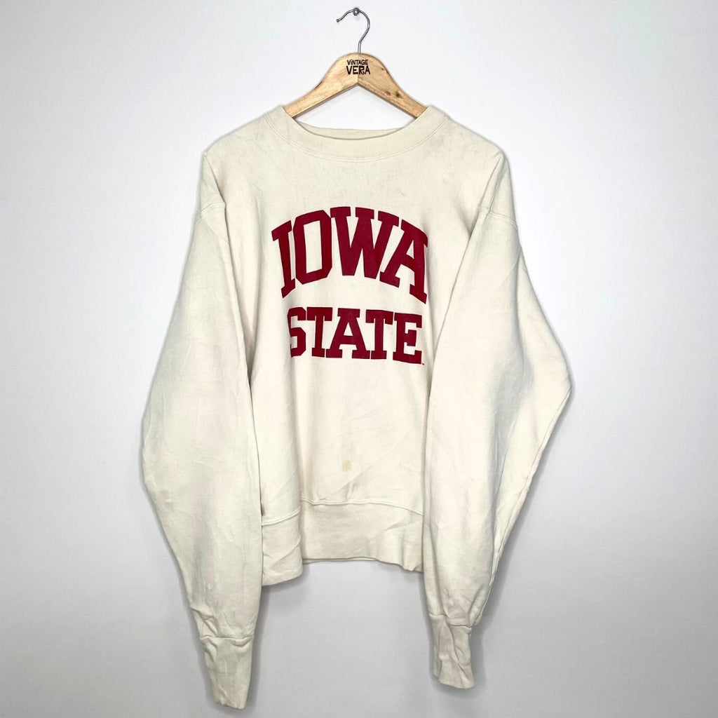 IOWA State Champion Cream Sweatshirt - VintageVera