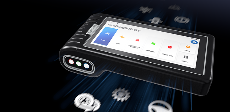 TOPDON ArtiDiag800 BT Outil Diagnostic Voiture pour Systèmes Complets,  Valise Diagnostic Auto OBD2 Bluetooth avec 28 Fonctions de  Réinitialisation