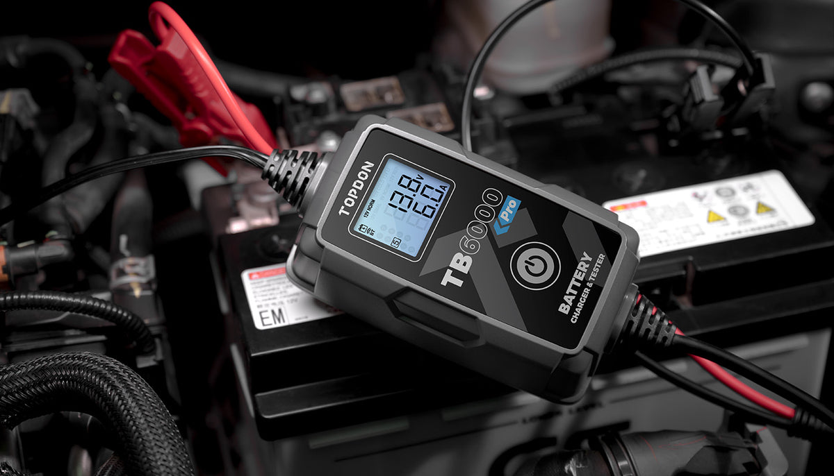 Review of the TOPDON TB6000 Pro Battery Charger and Tester
