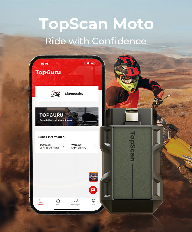 TopScan Moto-Ride with Confidence