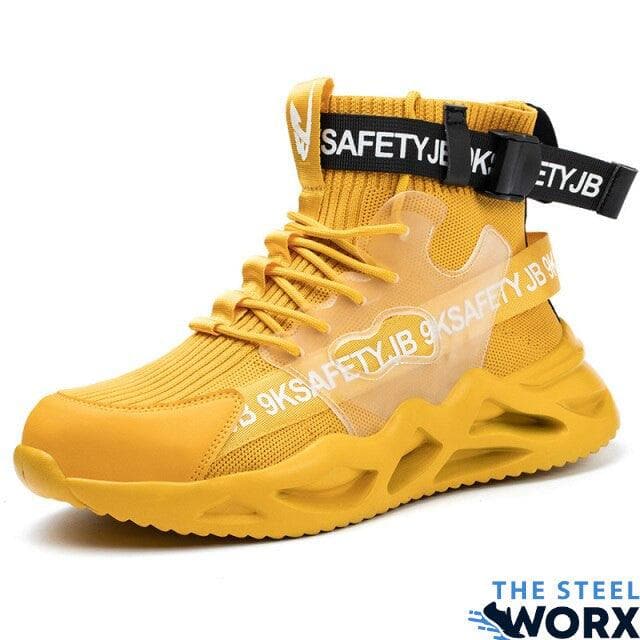 high top steel toe