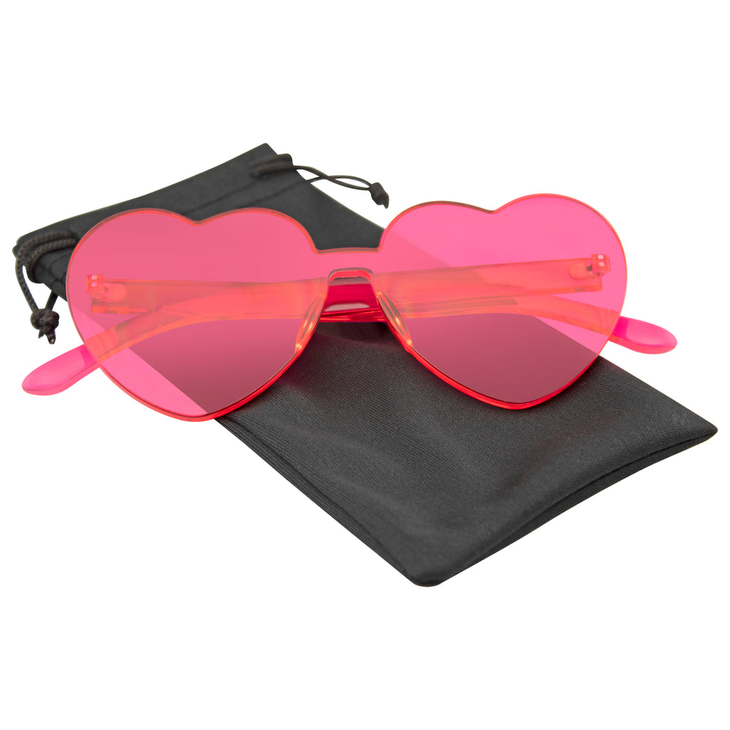 Heart Shape Heart Sunglasses Retro Vintage Boho Translucent Sunglasses Shades Ebay