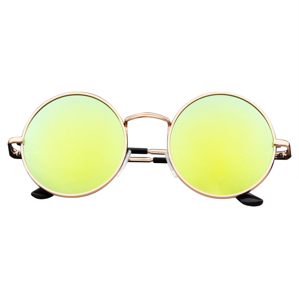 mirrored Gold sunglasses