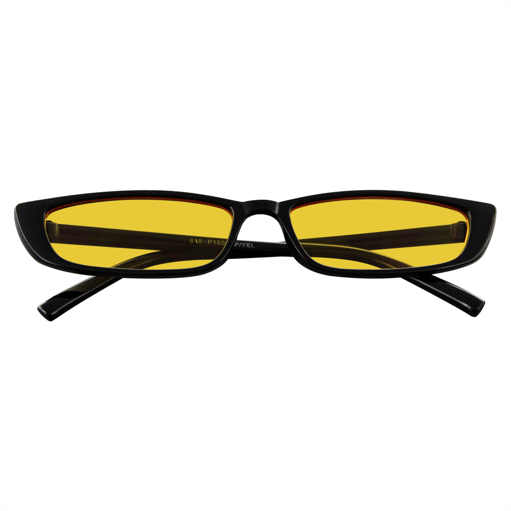 abel rounded rectangle sunglasses