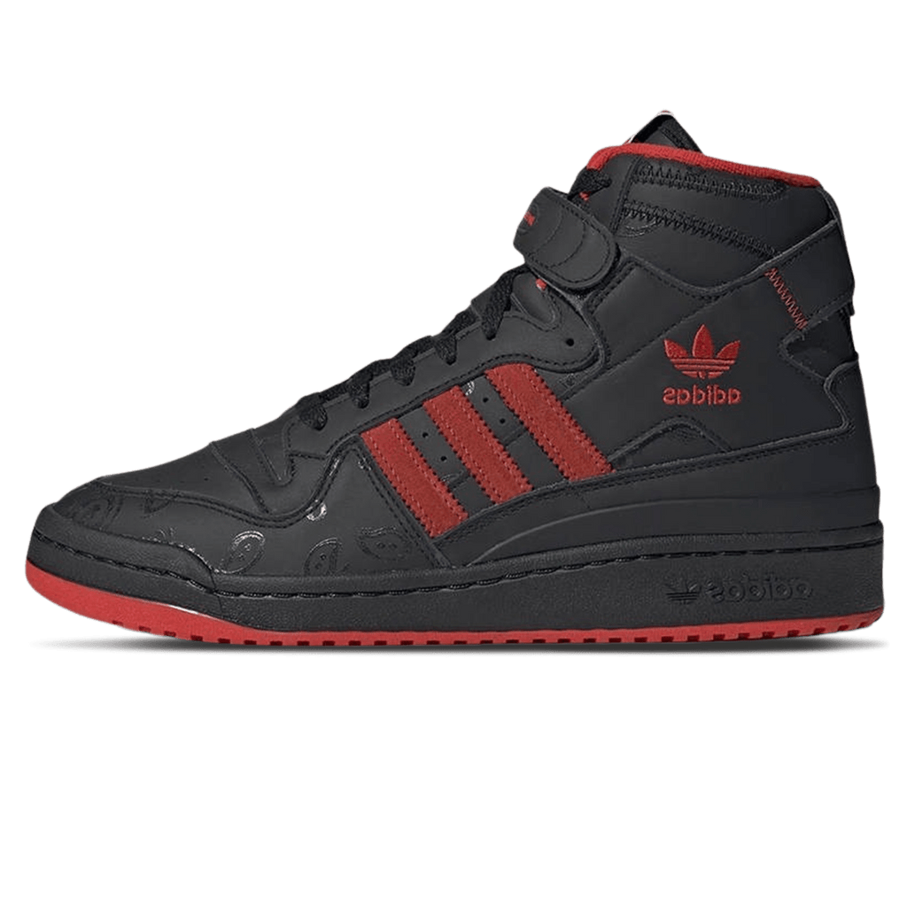 KSI x adidas Forum High 'Black Red Paisley' – Kick Game