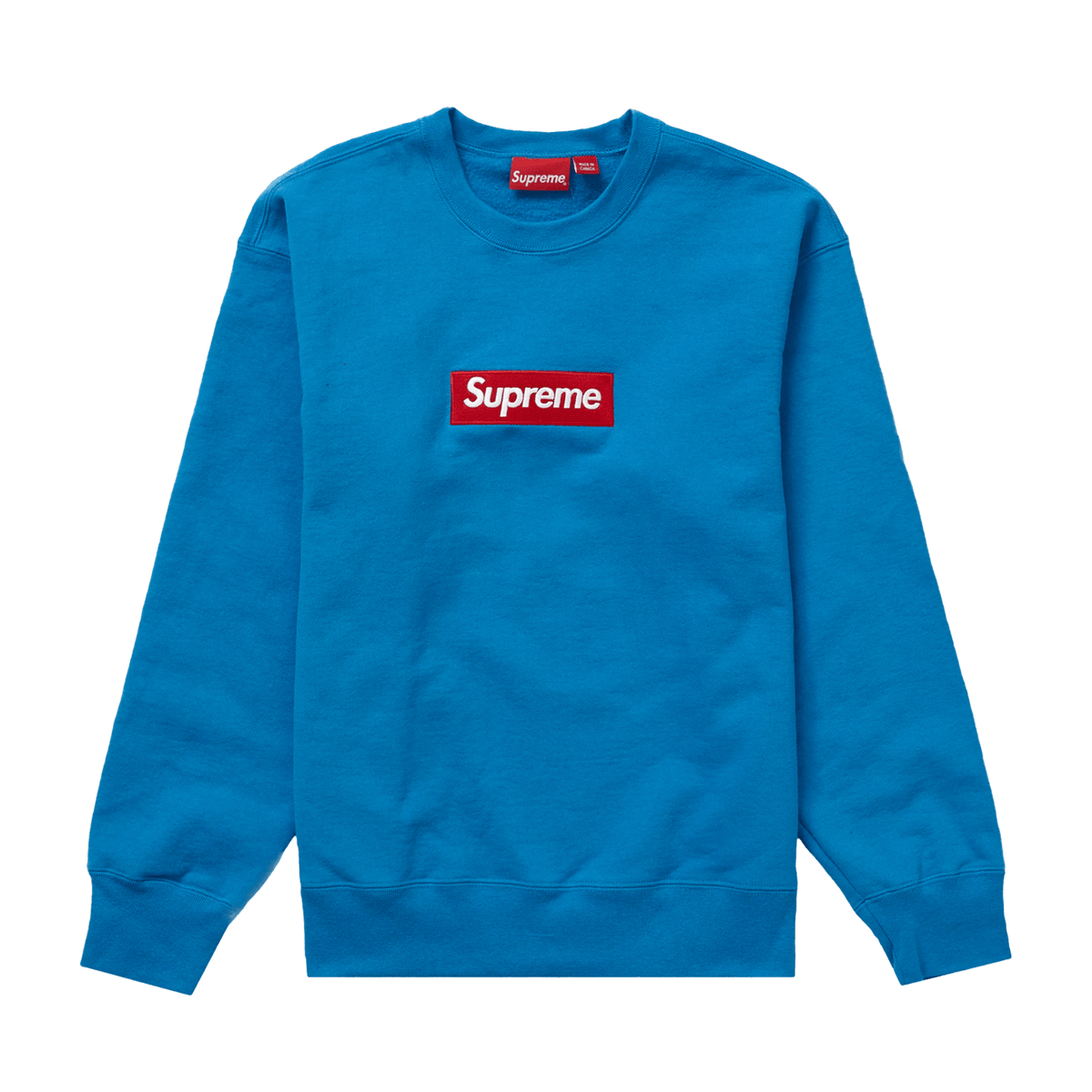 豪奢な スウェット Yellow Pale Crewneck Logo Box Supreme スウェット ...