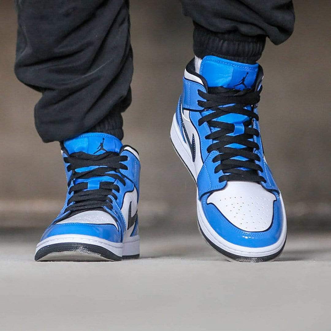 air jordan signal blue mid